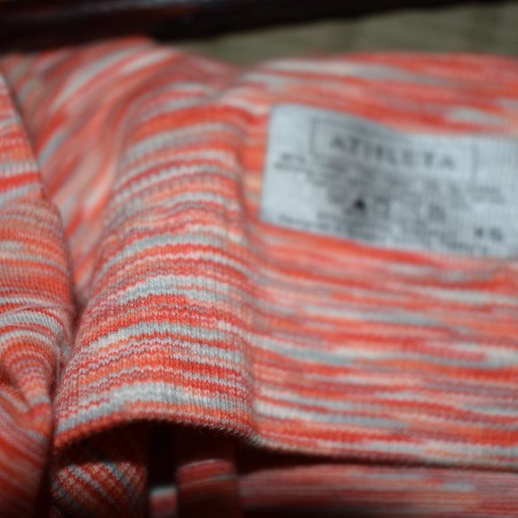 Athleta Sport Stretch Tank Top XS Orange Heather - Picture 9 of 9